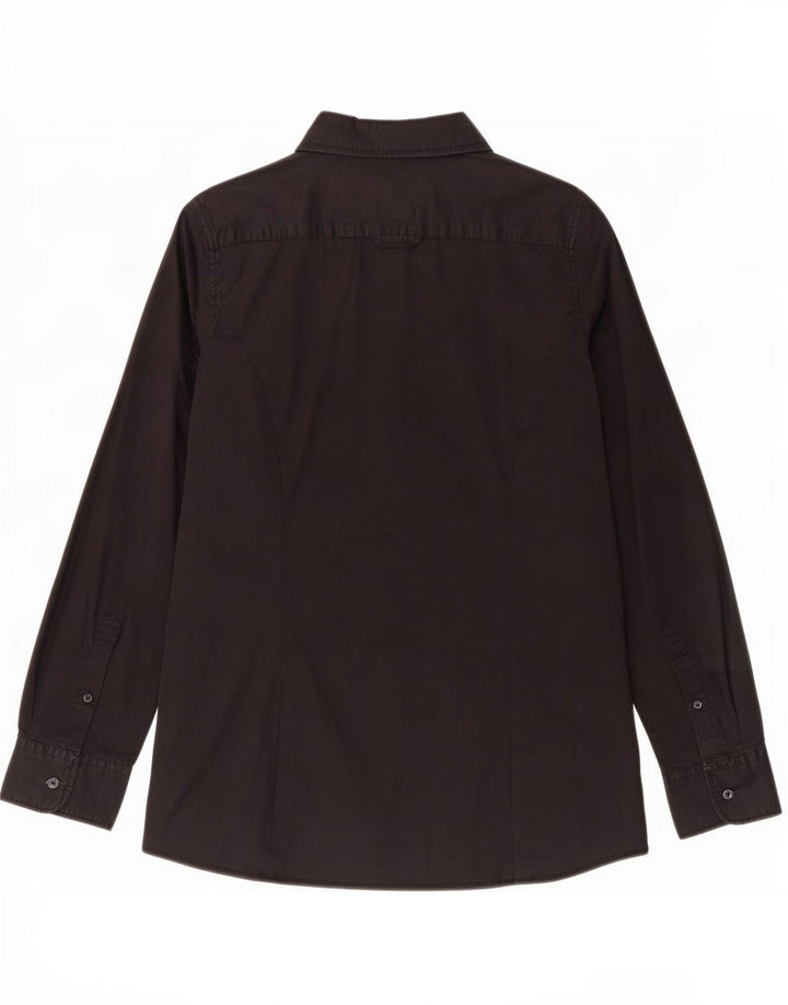 Camicia da donna Gaastra UK 16 grande cotone nero
