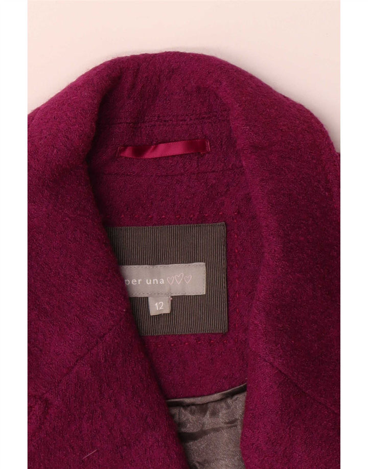 Giacca blazer a 1 bottone Marks & Spencer da donna Per Una UK 12 Borgogna media
