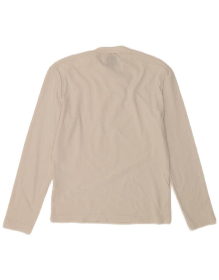 Maglia a maniche lunghe da donna Energie UK 12 Medium White Poliammide