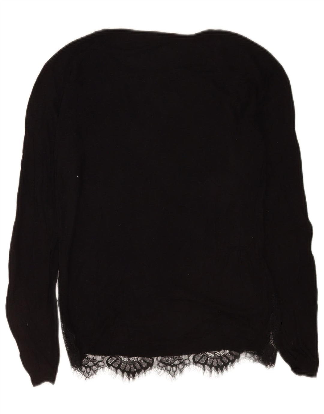 Top da donna a maniche lunghe Conbipel UK 12 medio nero floreale