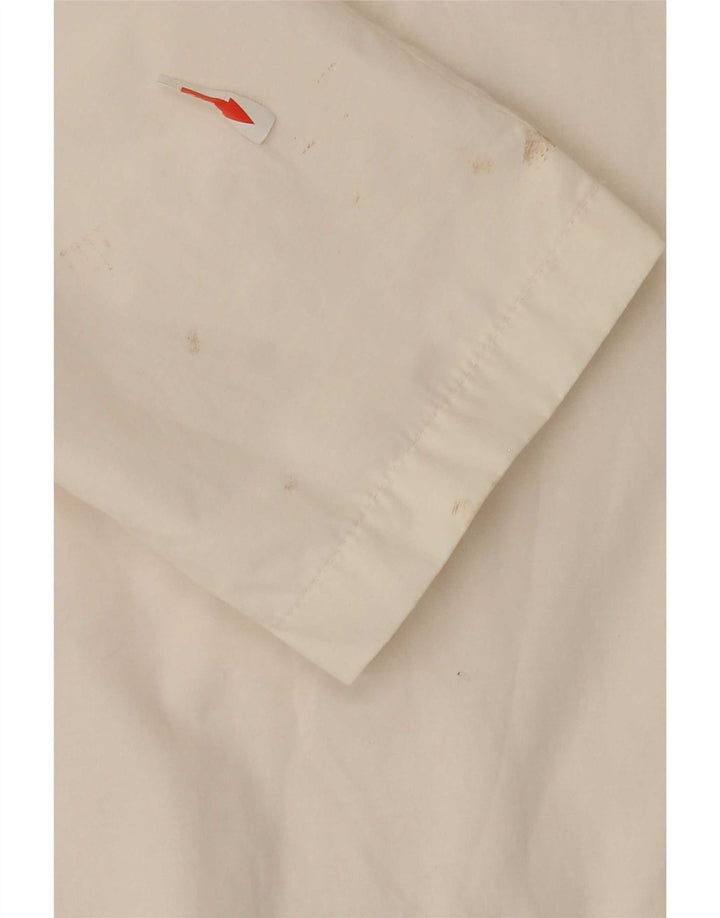 Giacca a vento da donna Sergio Tacchini UK 14 cotone bianco medio