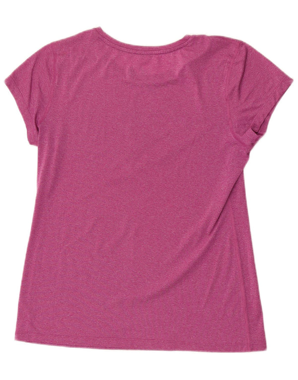 T-shirt grafica da donna Champion Top UK 12 rosa medio