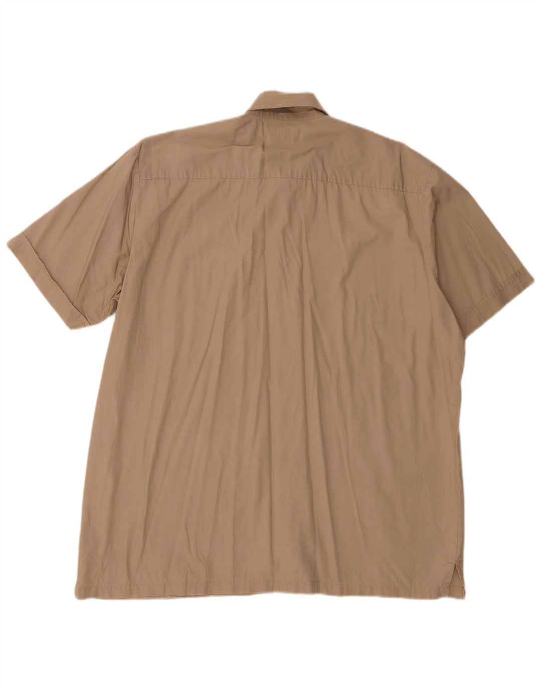 Camicia a maniche corte da uomo Levi's Large in cotone beige