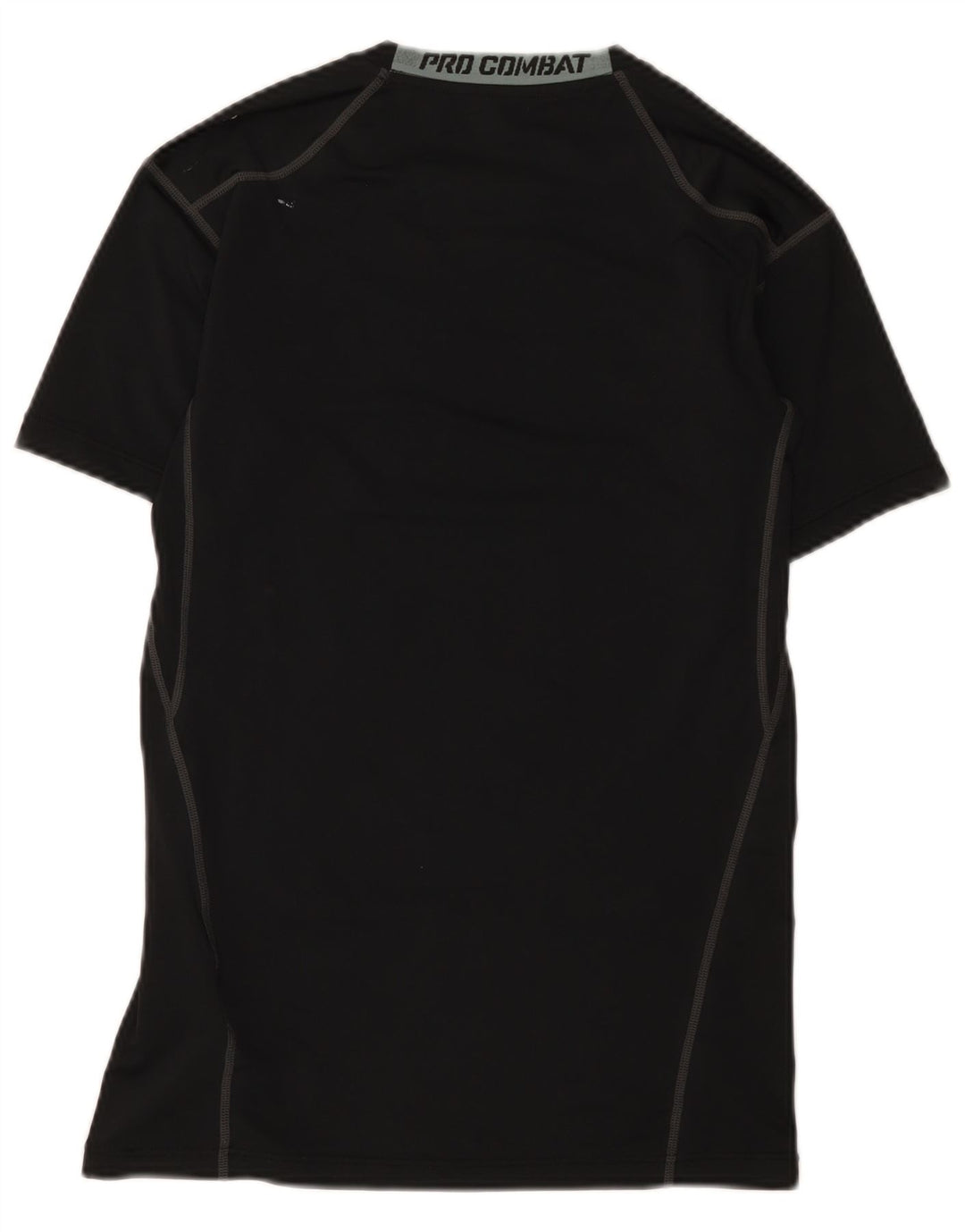 T-shirt grafica Nike Dri Fit da donna, taglia UK 16, grande, poliestere nero