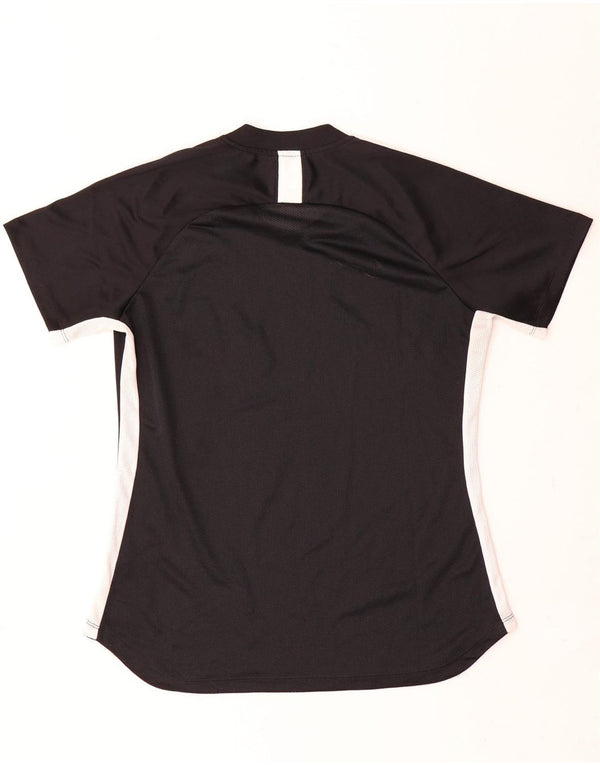 Top della tuta Nike Dri Fit da uomo, colore nero medio, color block