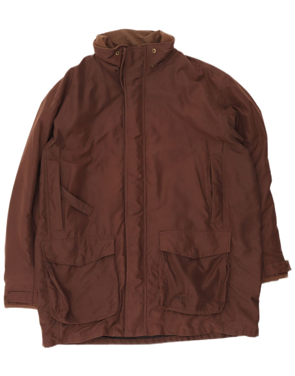 Cappotto giacca a vento da uomo Musto UK 44 2XL Poliestere marrone