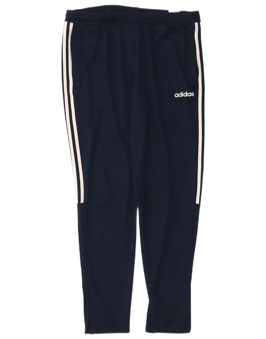 Pantaloni da tuta ADIDAS Aeroready da uomo grandi in poliestere blu navy
