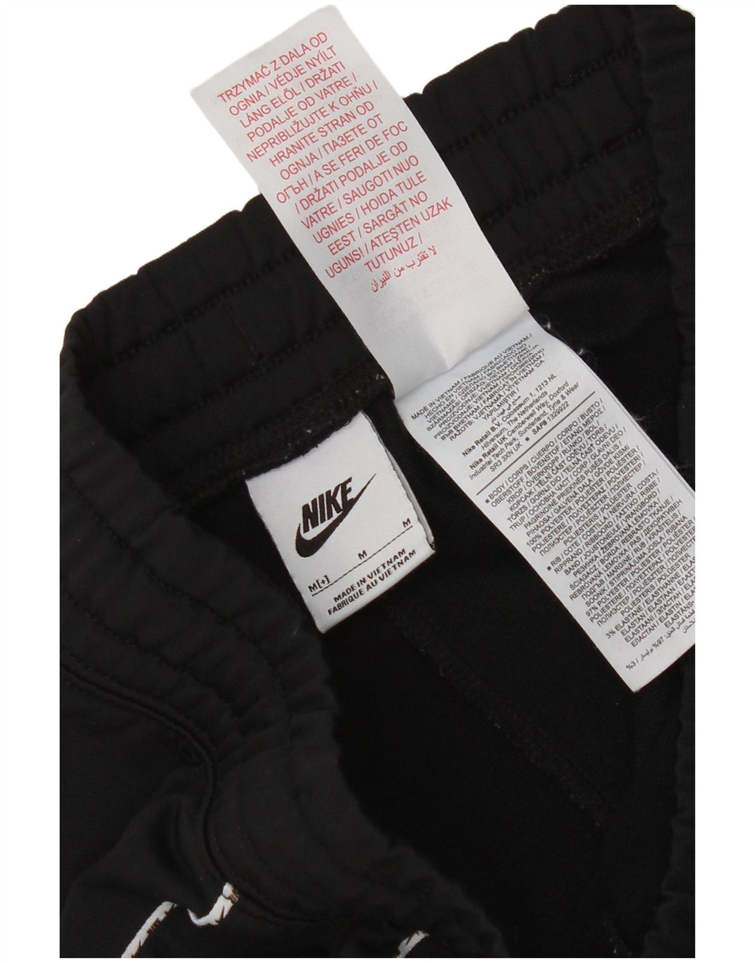 Tuta intera Nike Bambina 10-11 anni Medium Nera Poliestere