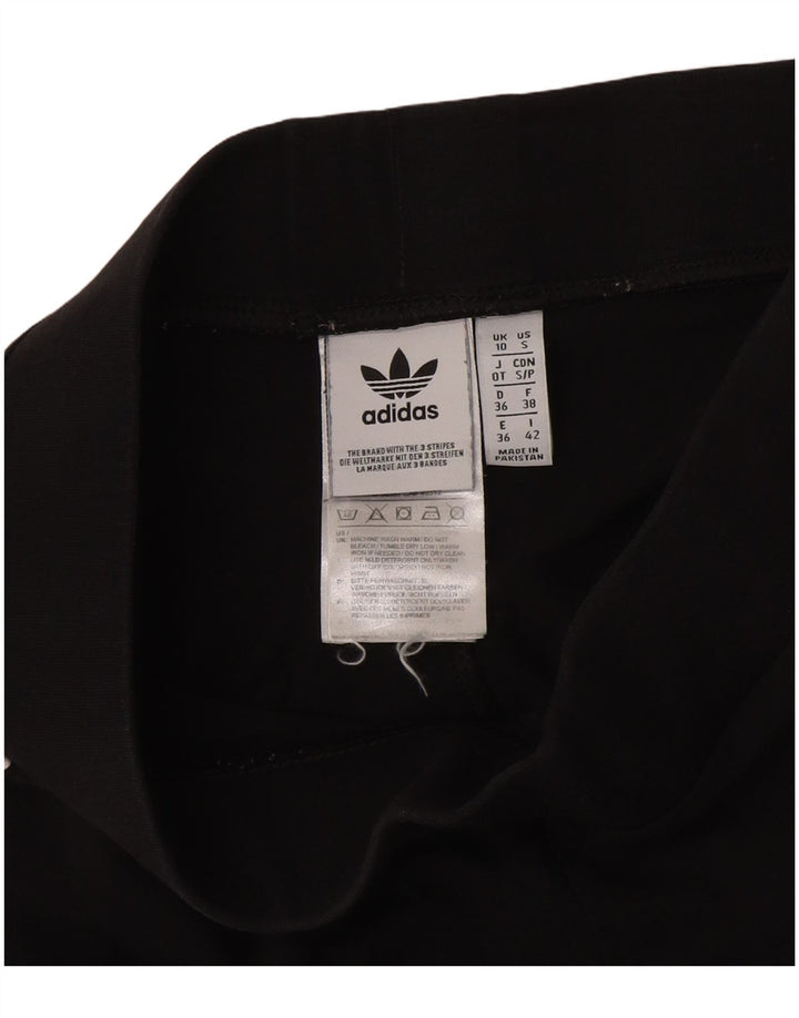 Leggings Adidas da donna UK 10 piccolo cotone nero