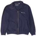 Giacca da ginnastica da donna Champion UK 16 Large in cotone blu navy