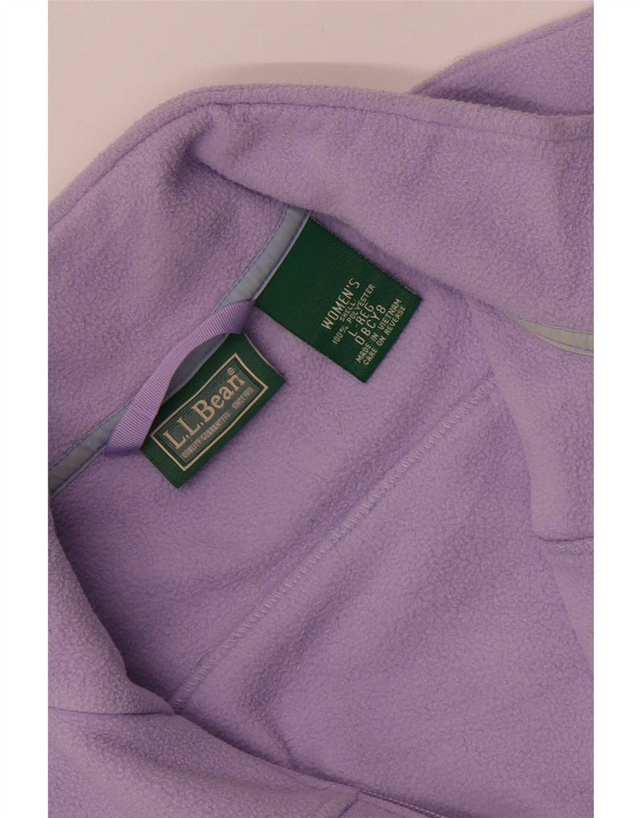 Giacca in pile da donna L.L.Bean Liner UK 16 Large Viola