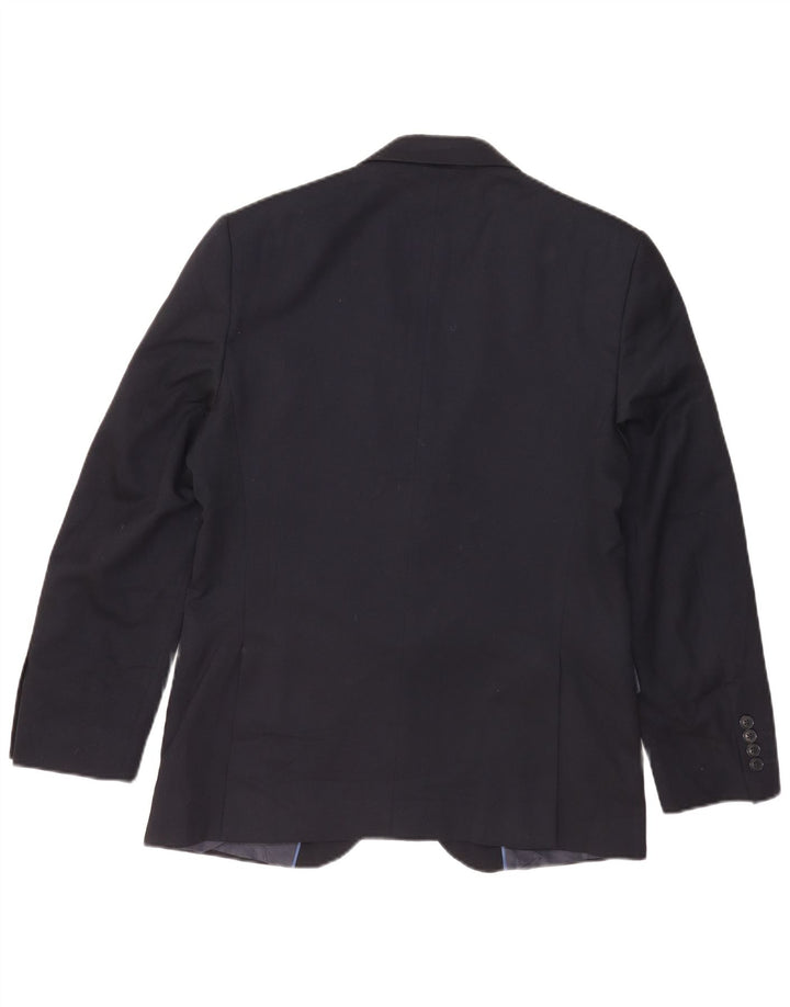 Giacca blazer a 2 bottoni da uomo Marks & Spencer UK 38 medio blu navy
