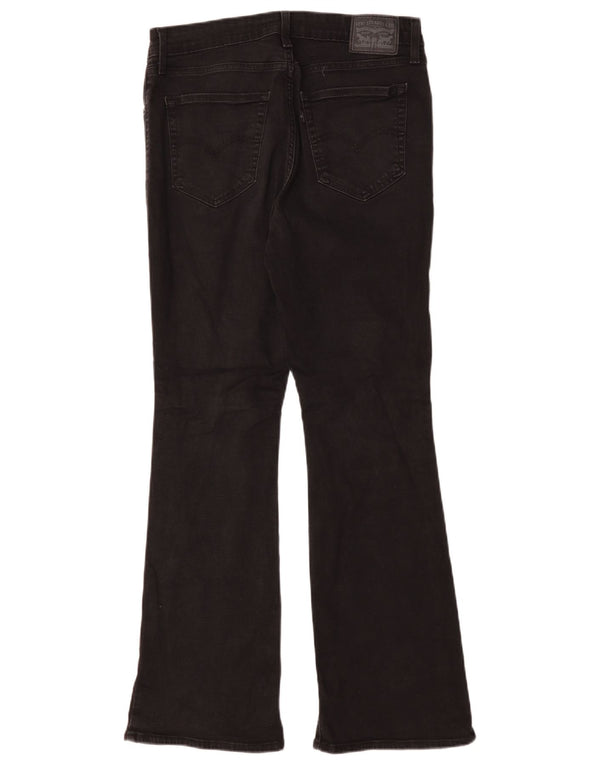 Jeans Levi's da donna 725 bootcut a vita alta W31 L30 cotone nero