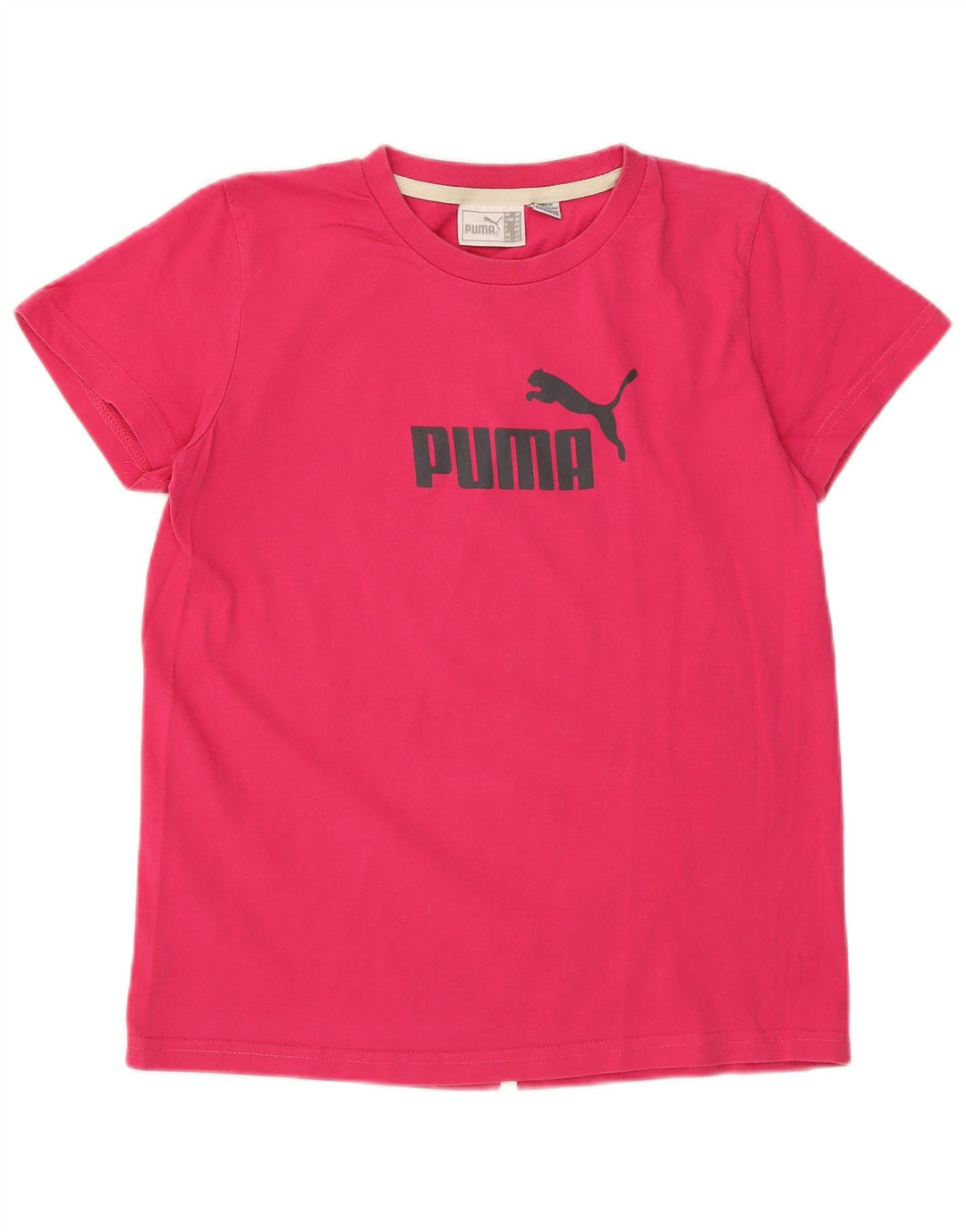 T-shirt grafica da donna Puma UK 12 rosa medio