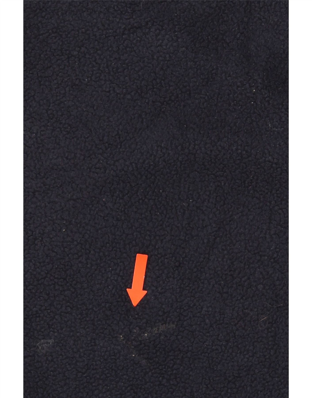 Maglione in pile da uomo KAPPA con zip e collo medio blu navy