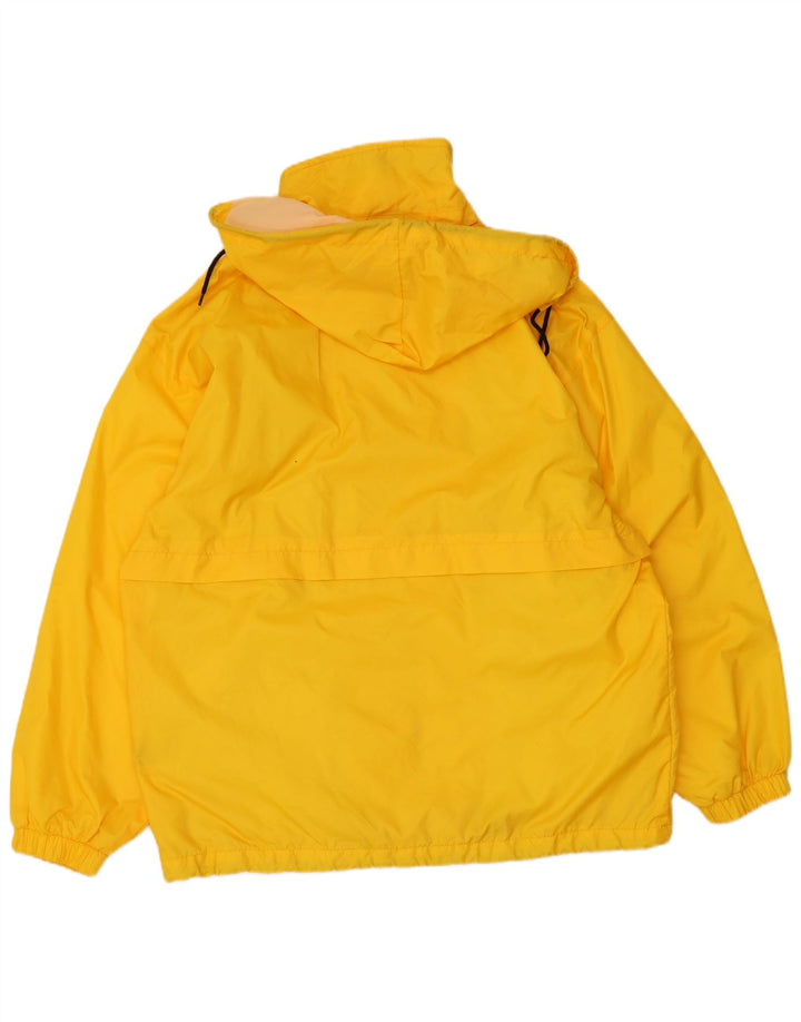 Giacca antipioggia con cappuccio da uomo Brugi UK 40 Large Giallo in poliammide
