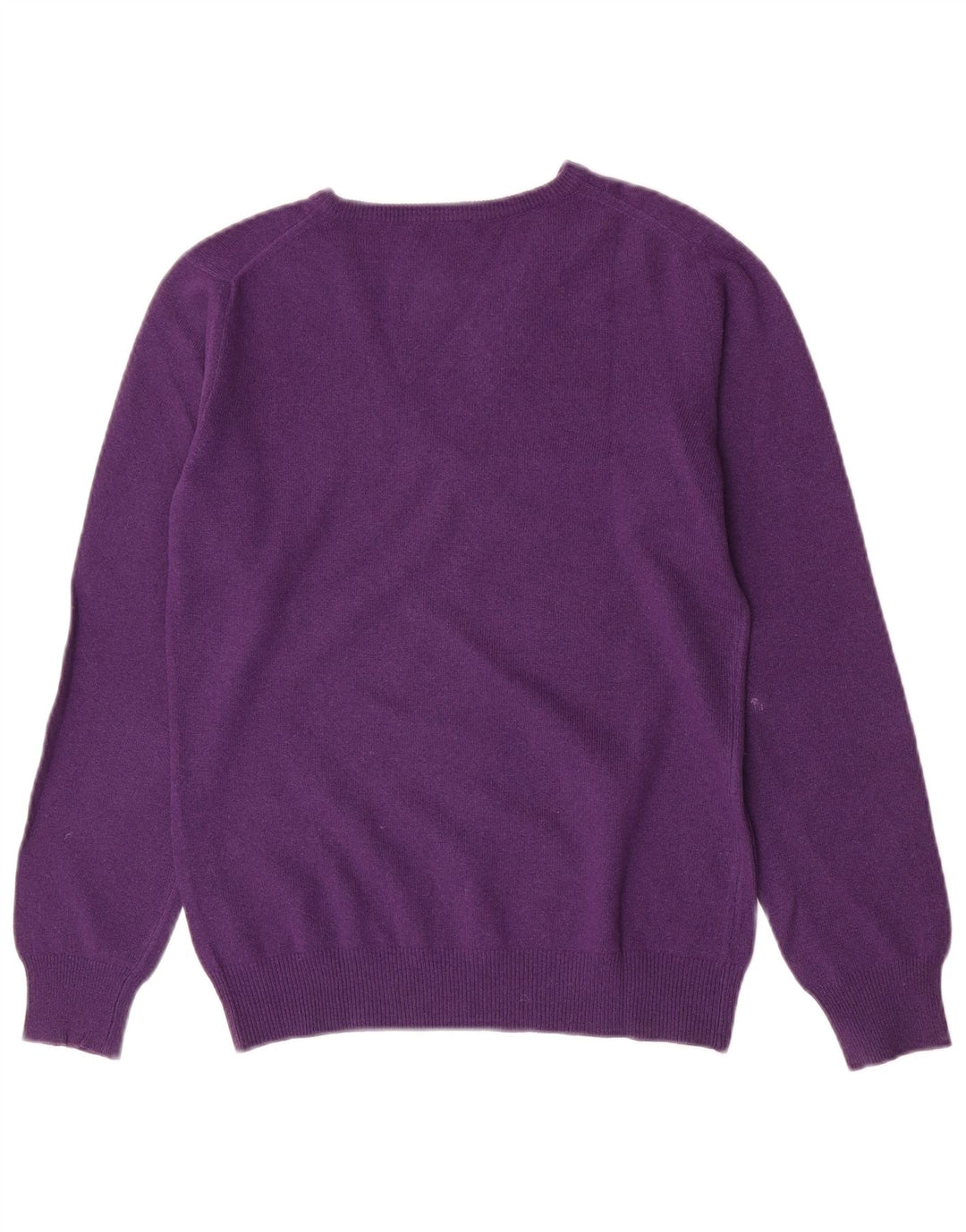 Maglione da donna con scollo a V Brooksfield IT 44 Lana viola medio