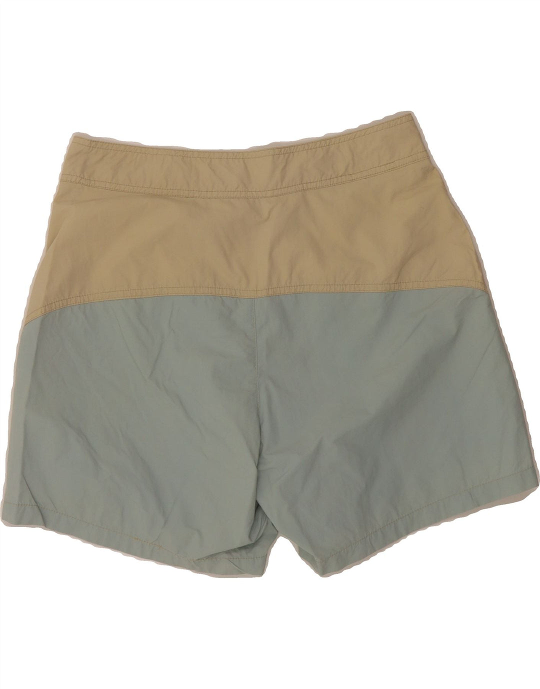 INVICTA Mens Casual Shorts UK 38 Medium W30 Beige Colourblock Polyamide Vintage Invicta and Second-Hand Invicta from Messina Hembry 
