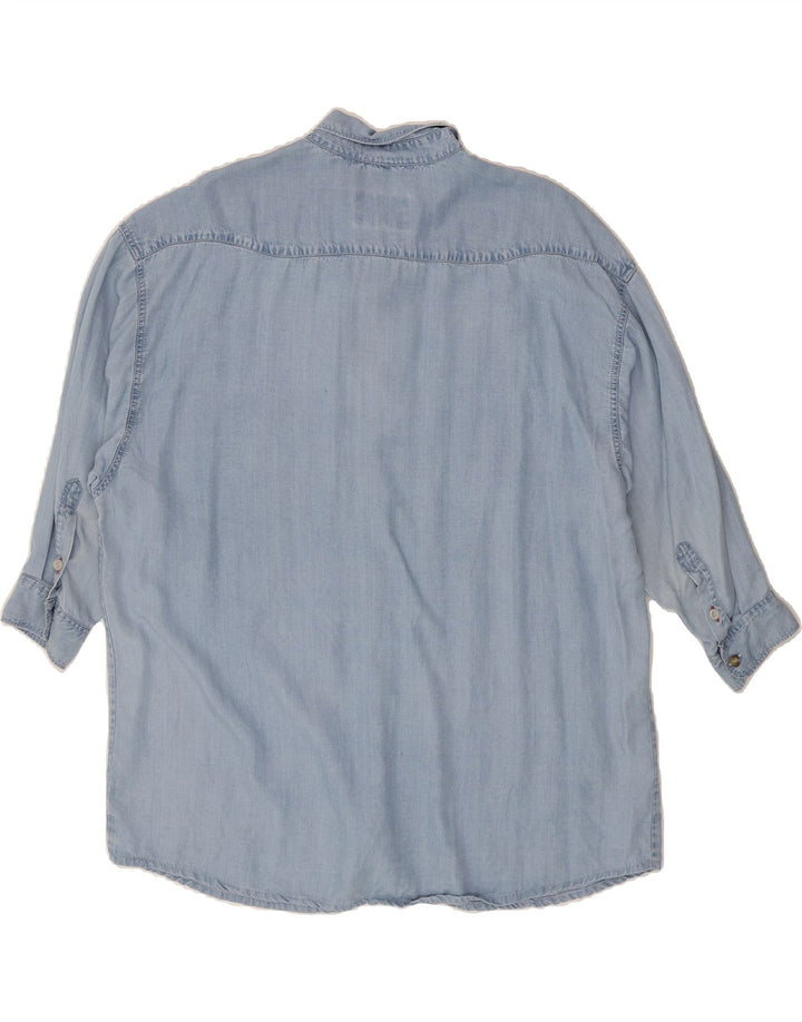 JOOP Mens Denim Shirt 2XL Blue Vintage Joop and Second-Hand Joop from Messina Hembry 