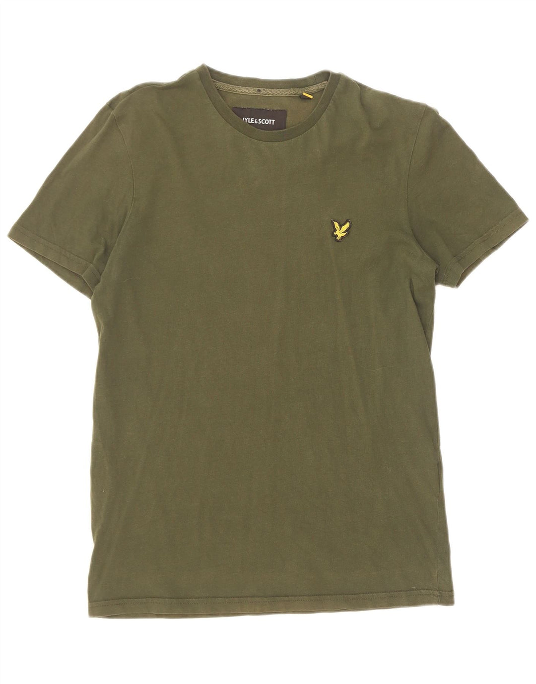 T-shirt da uomo Lyle & Scott Top piccola in cotone kaki