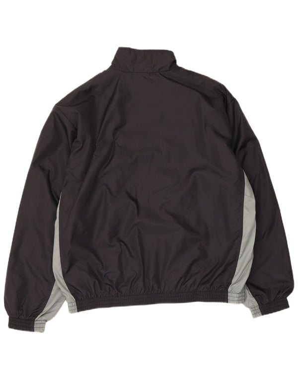 Giacca da tuta da ragazzo Nike 13-14 anni XL in nylon color block nero