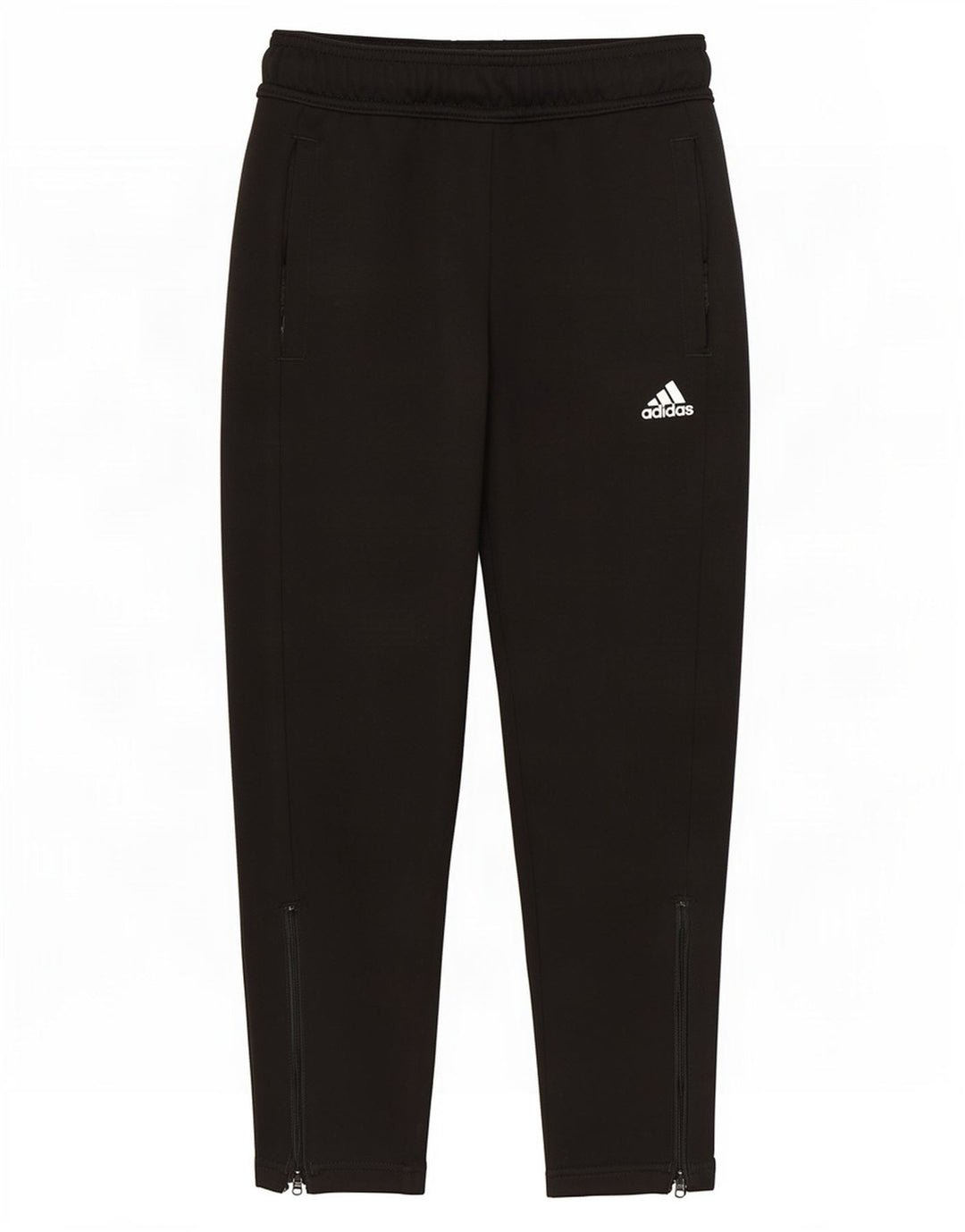 Pantaloni della tuta da ragazzo Adidas 7-8 anni in poliestere nero