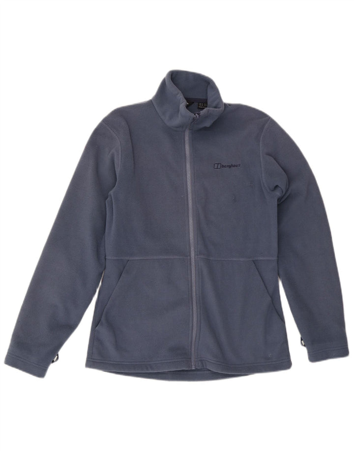 Giacca in pile foderata da donna Berghaus UK 12 poliestere blu medio