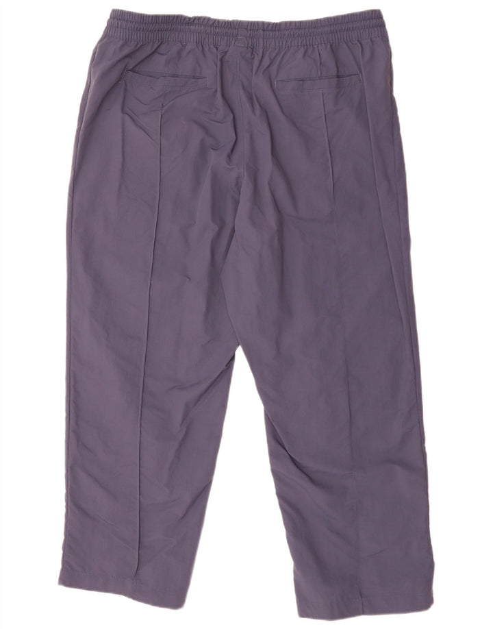 Pantaloni da tuta da uomo ADIDAS XL in nylon blu navy