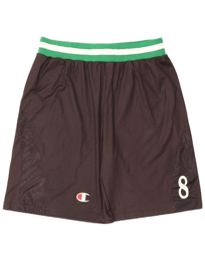 Pantaloncini sportivi da uomo Champion 4XL Poliestere color block nero