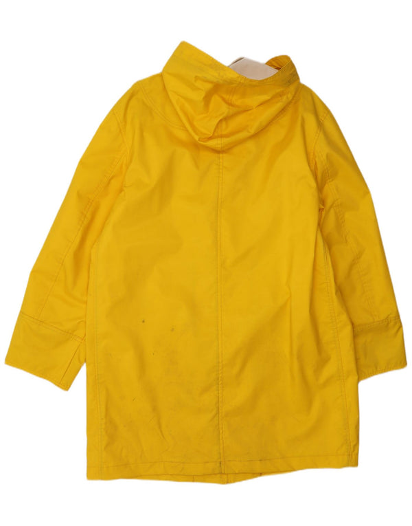 Impermeabile vintage da uomo con cappuccio UK 42 XL Giallo
