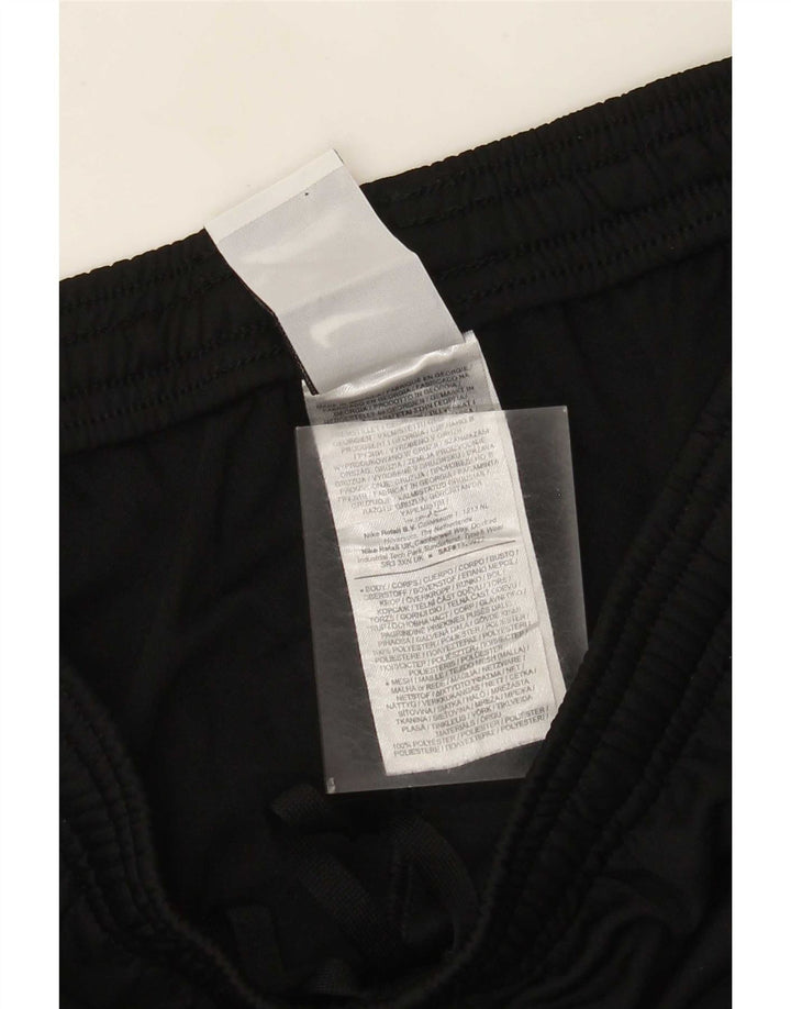 Pantaloni da tuta Nike Dri Fit da uomo, poliestere nero medio