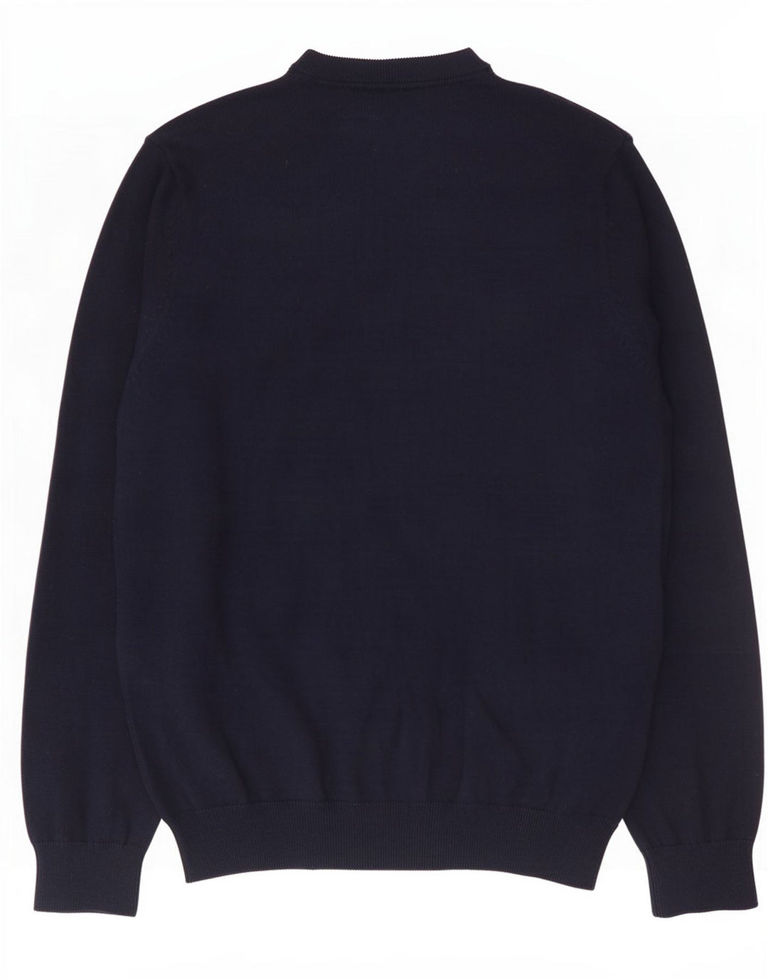 Maglione da uomo con scollo a V Marks & Spencer grande in cotone blu navy