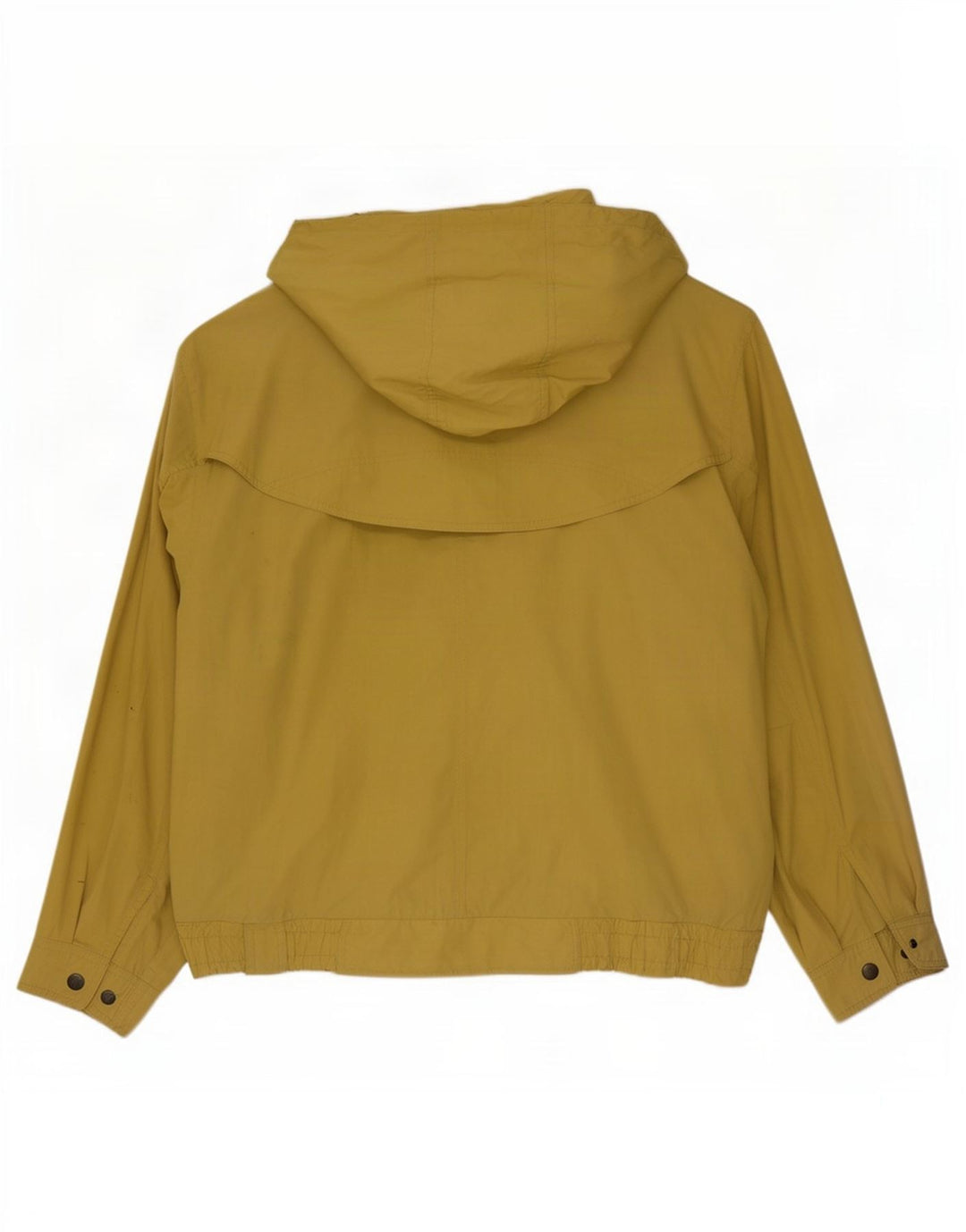 Giubbotto bomber con cappuccio vintage da uomo UK 42 XL giallo