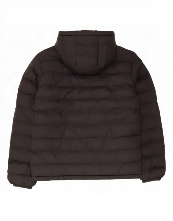 Giacca imbottita con cappuccio da uomo Mountain Warehouse UK 36 Small Nera in poliammide