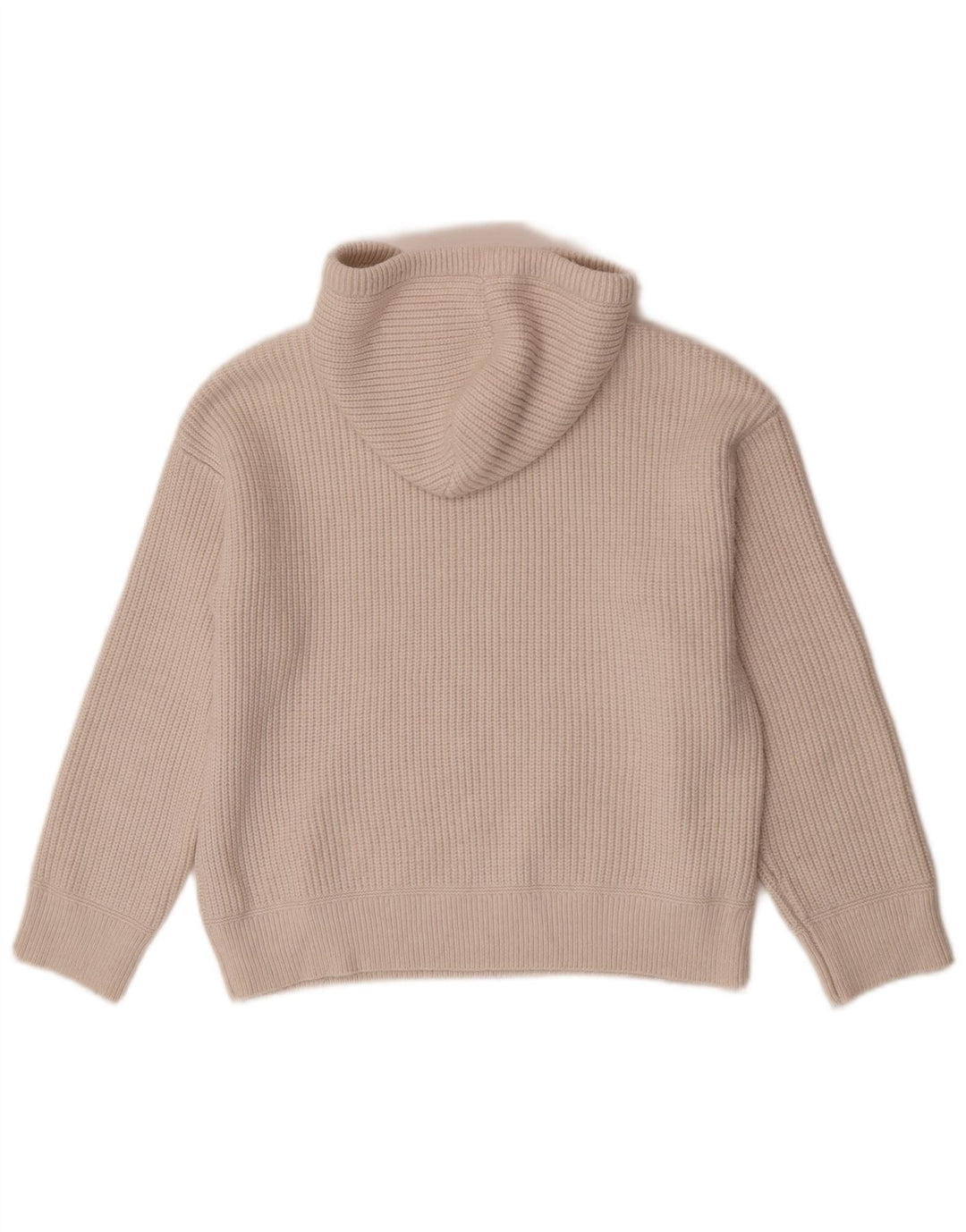 Maglione con cappuccio da donna Marks & Spencer UK 14 Poliestere beige medio