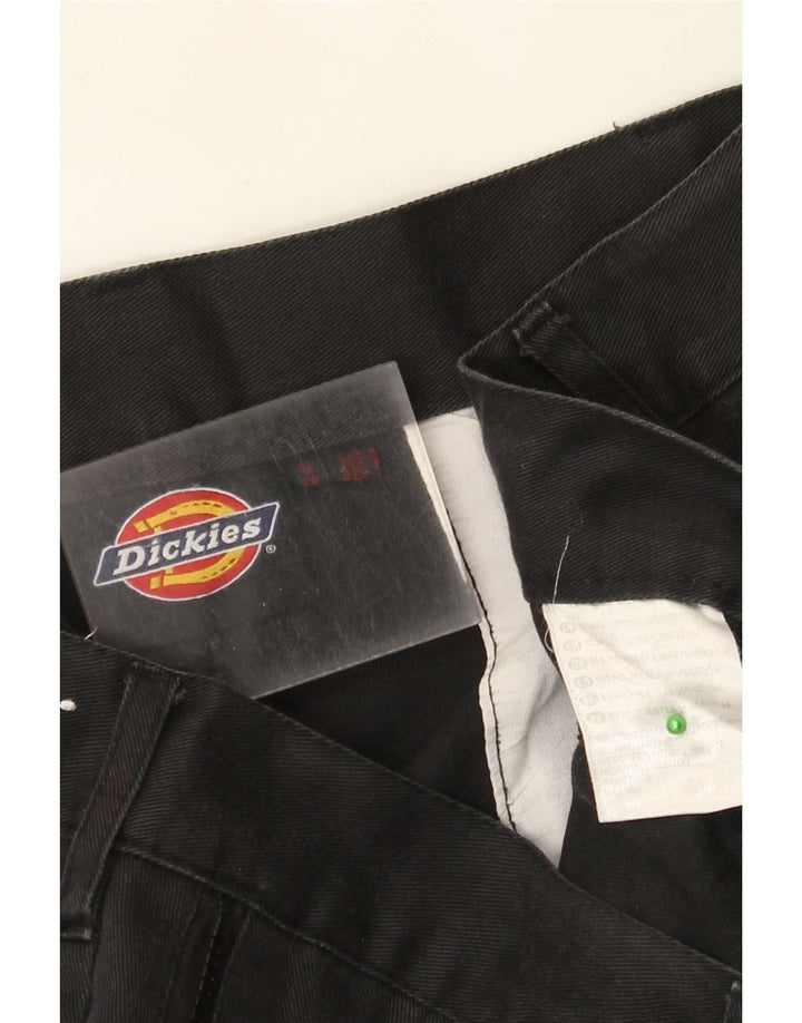 Pantaloni cargo dritti da uomo Dickies W38 L29 poliestere nero