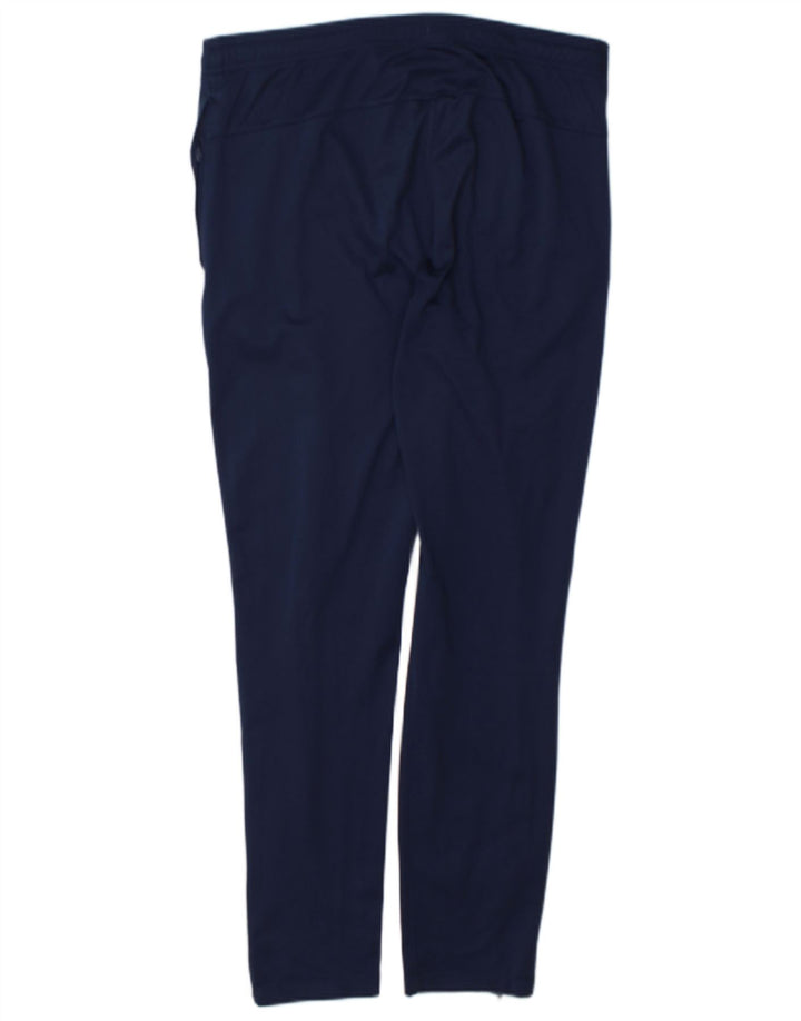 Pantaloni Tuta Nike Uomo Dri Fit Taglia Media Blu Navy Poliestere