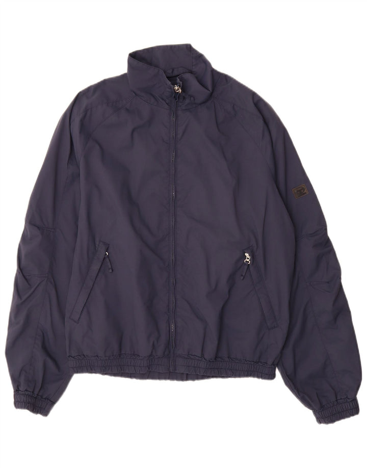 SERGIO TACCHINI Giubbotto bomber Milano da uomo UK 38 medio blu navy