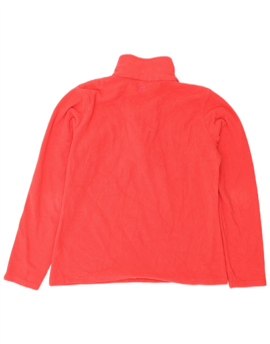 Maglione in pile da donna con collo e zip Mountain Warehouse UK 14 Poliestere rosso medio