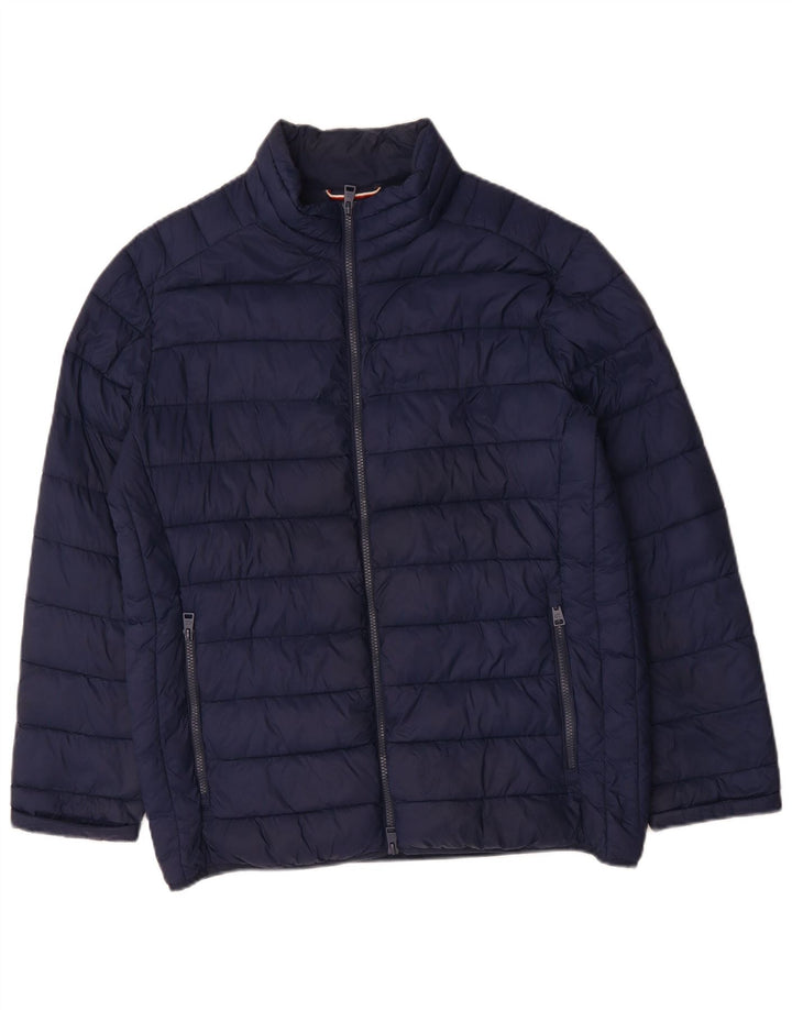 Giacca imbottita da uomo CHAMPION UK 44 2XL Poliammide blu navy