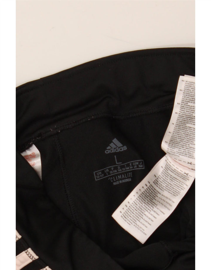 Leggings ADIDAS Bambina Climalite 13-14 anni Large Nero Poliestere