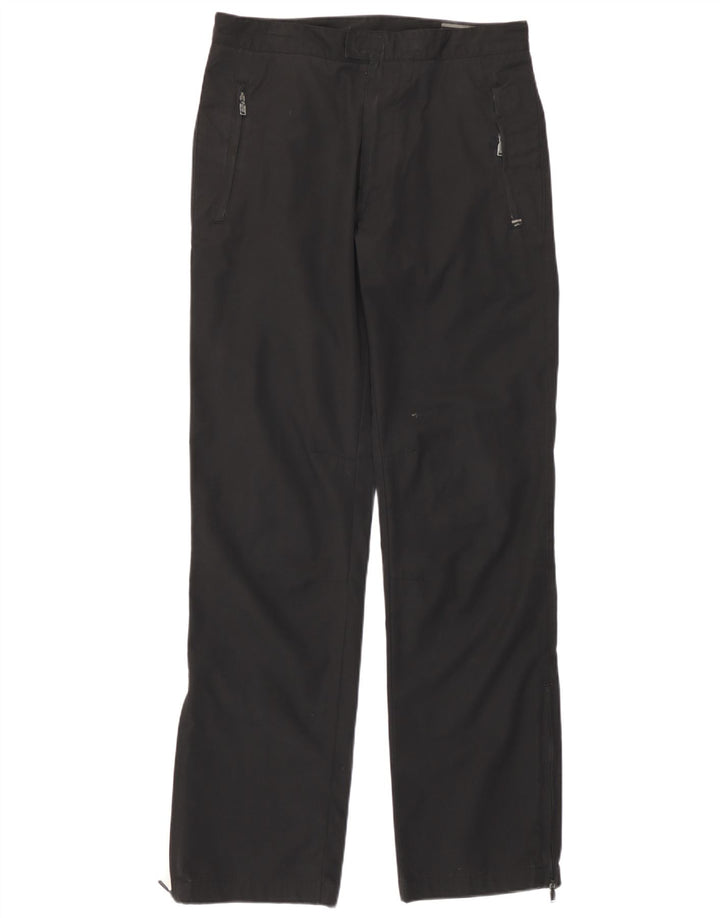 Pantaloni chino dritti da uomo Gas W32 L33 poliestere nero