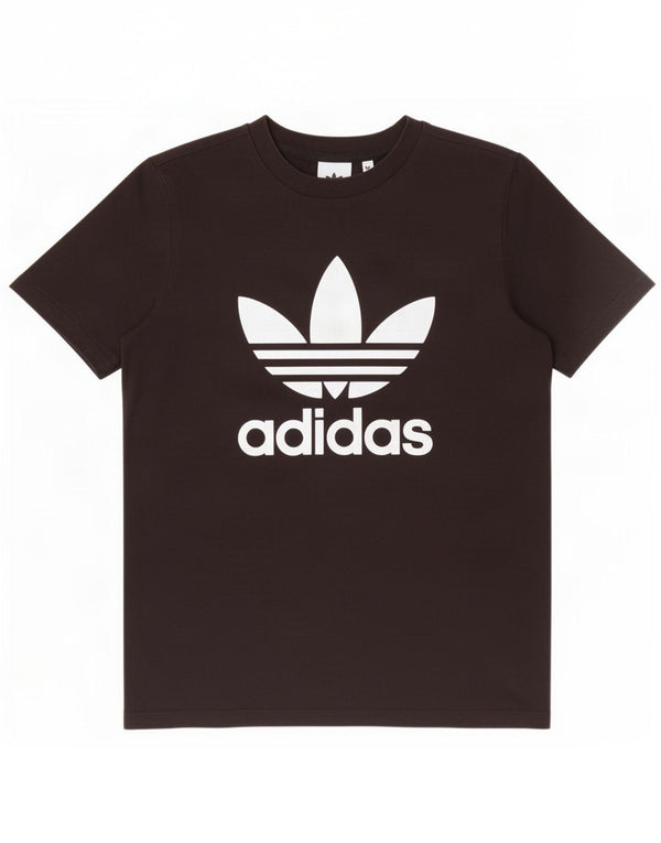 T-shirt grafica da donna Adidas Top UK 18 XL cotone nero
