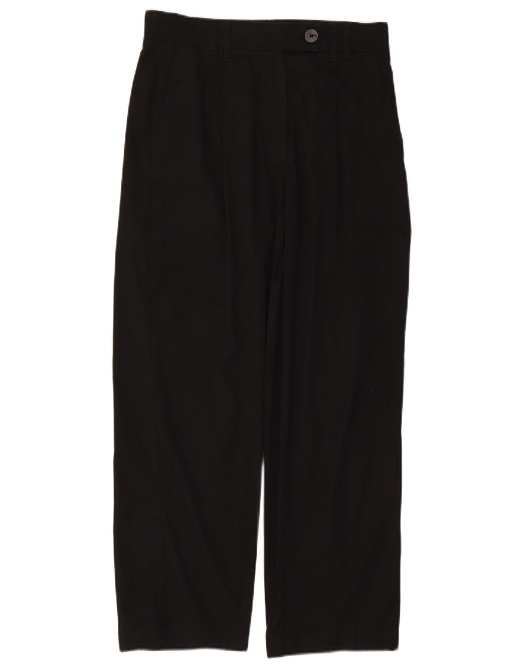 Pantaloni chino larghi da donna MASSIMO DUTTI EU 38 Small W28 L26 Nero