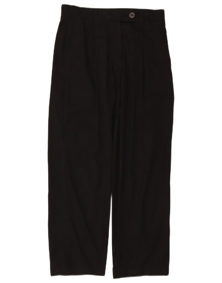 Pantaloni chino larghi da donna MASSIMO DUTTI EU 38 Small W28 L26 Nero