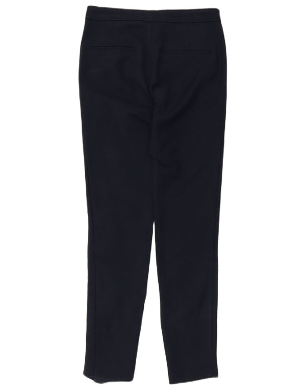 Pantaloni skinny da donna Zara XS in cotone blu navy