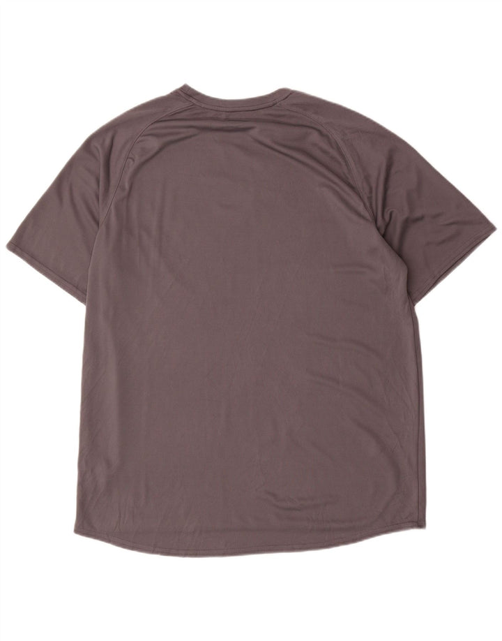 T-shirt da uomo RUSSELL ATHLETIC Top XL poliestere grigio