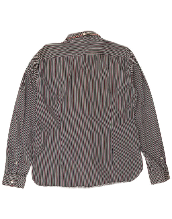 Camicia da uomo Ted Baker taglia 6 2XL cotone gessato multicolore