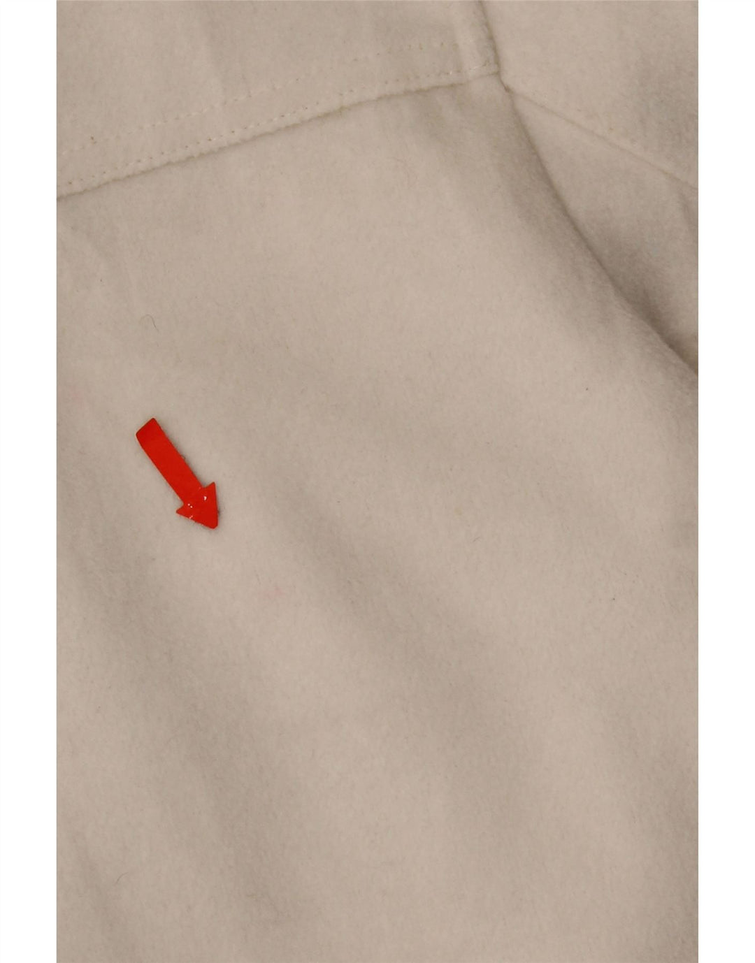 Giacca blazer corta da donna a 4 bottoni Zara UK 10 piccola poliestere bianco