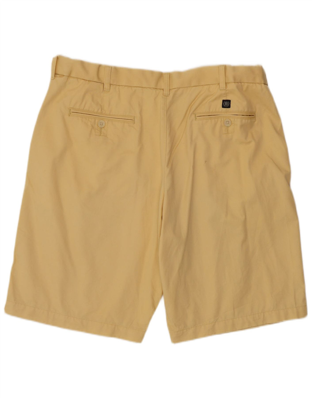 Pantaloncini chino da uomo Marks & Spencer W36 grandi in cotone giallo